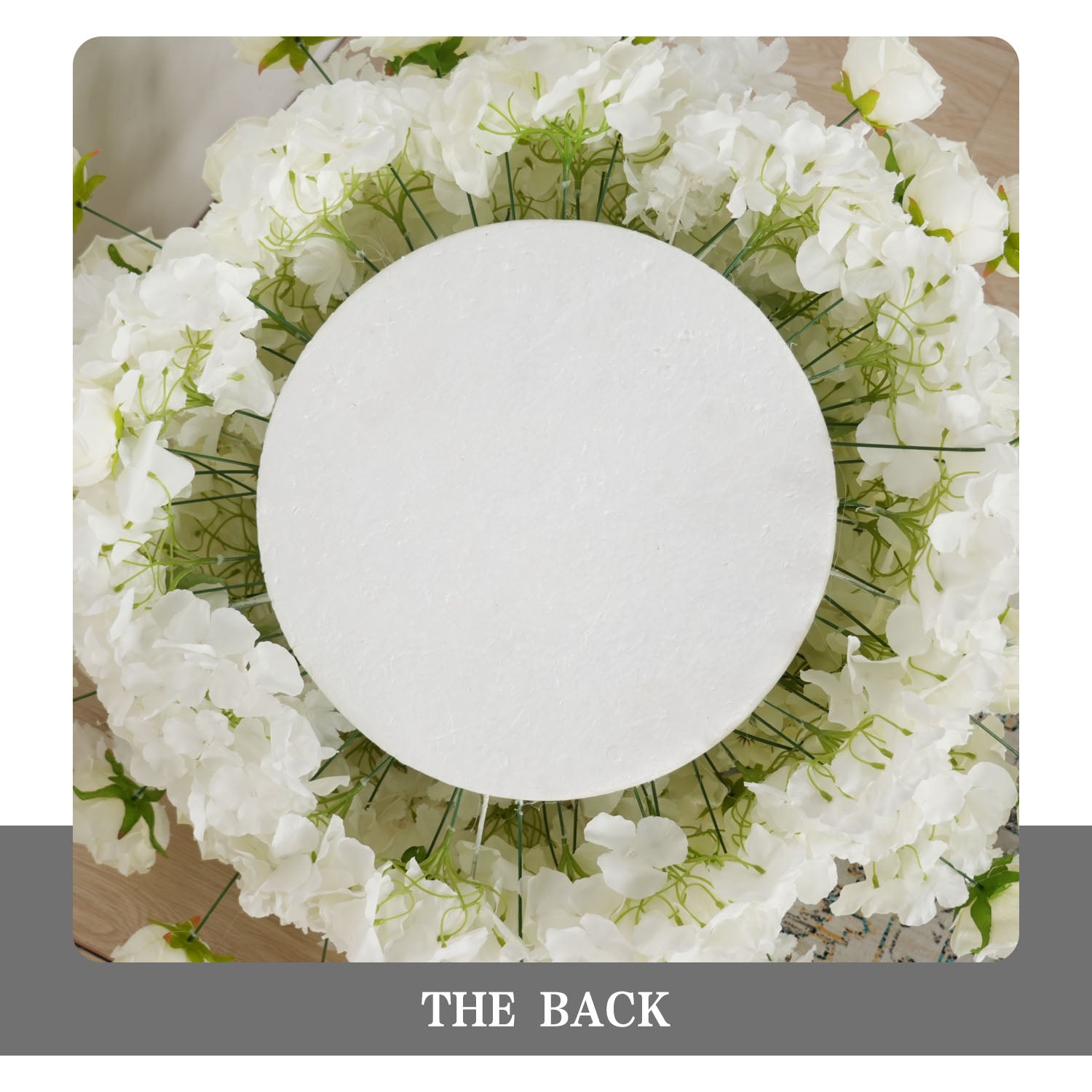 Uflower 80cm Wedding Table Centerpieces Flower Ball